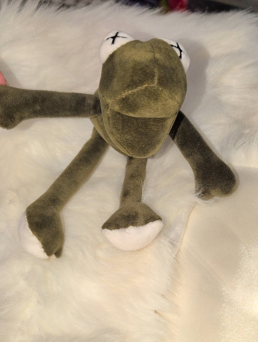 Plush Frog Bag Charm Or Backpack Charm !